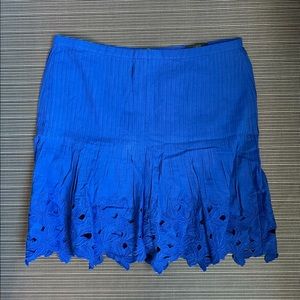 *NWT* J. Crew embroidered skirt (size 8)